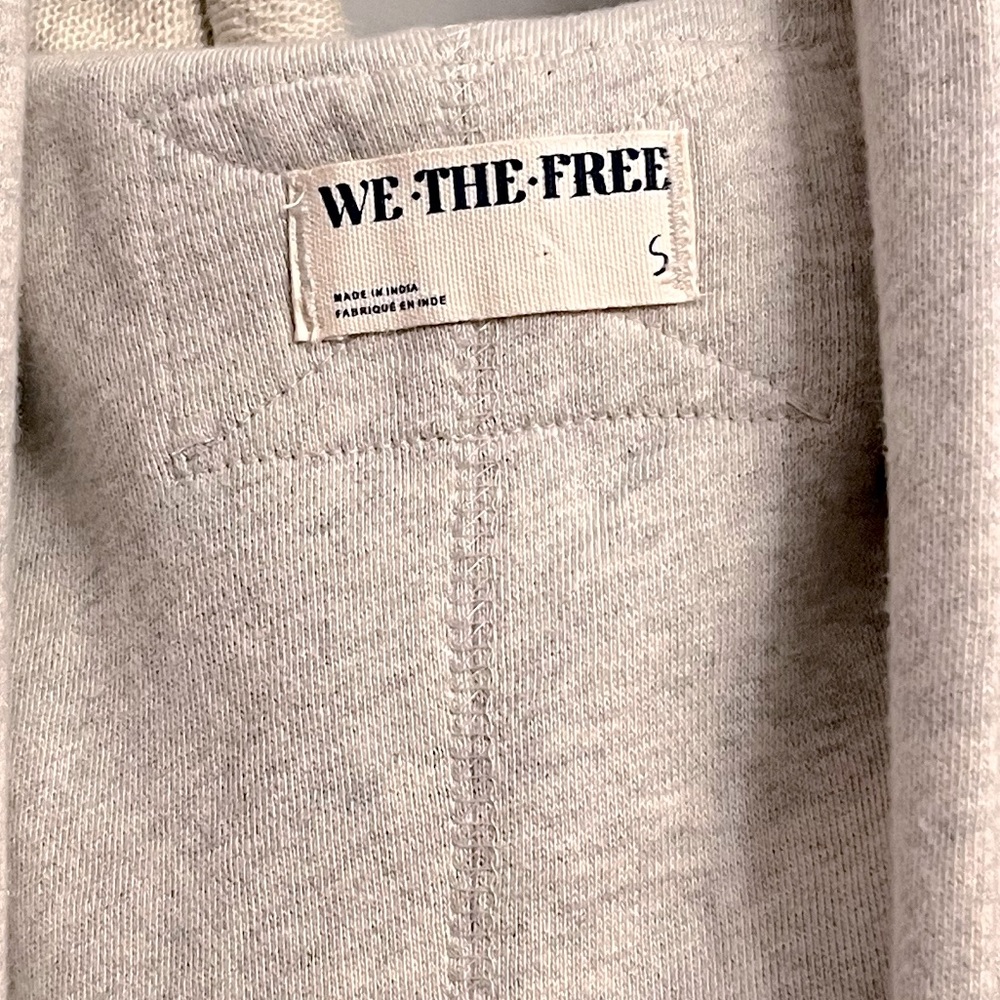 Free People Cozy Hooded Open Cardigan in Cream - Picture 9 of 16
